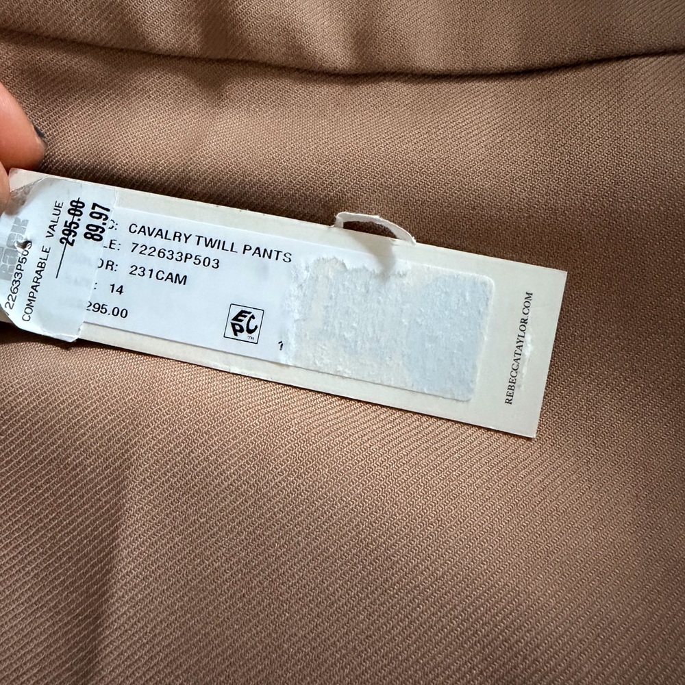 Rebekah Taylor Cavalry Twill Pants - Picture 6 of 8